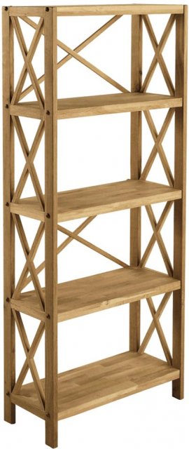 Regis Oak 5 Shelf Unit