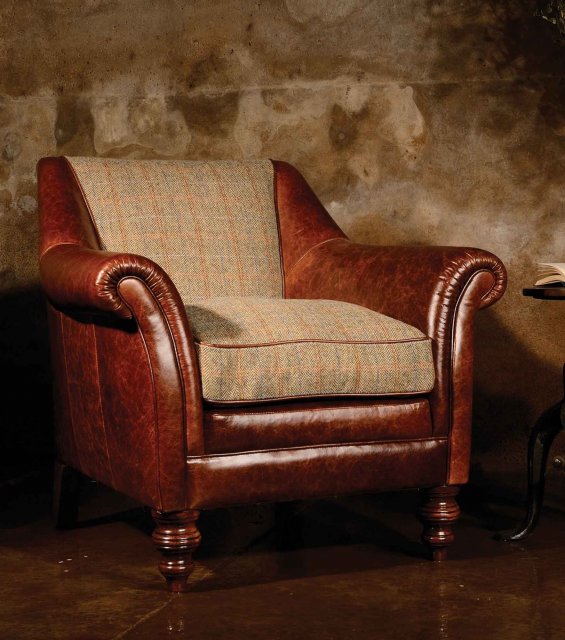 Tetrad Harris Tweed Dalmore Accent Chair