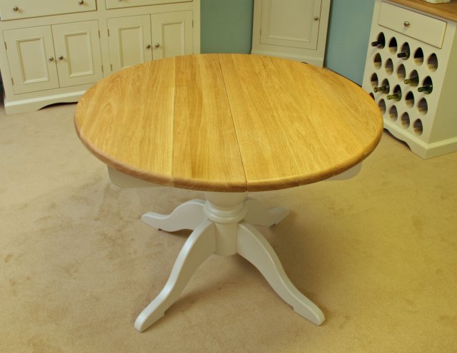 Andrena Barley Round Fixed Top Table