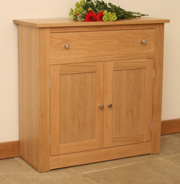 Andrena Elements Large 2 Door Hall Cupboard with Drawer