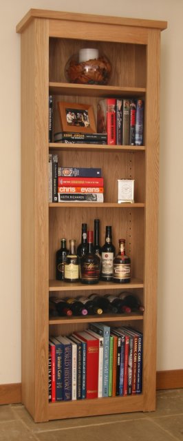 Andrena Elements Medium Open Bookcase