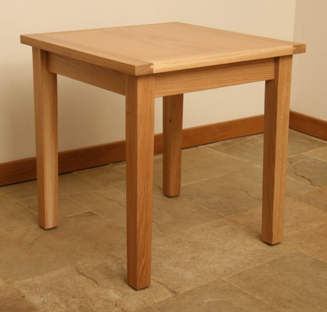 Andrena Elements Small Square Fixed Top Table