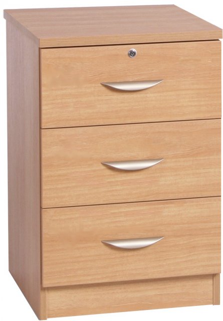 Three Drawer CD/ DVD Storage Unit