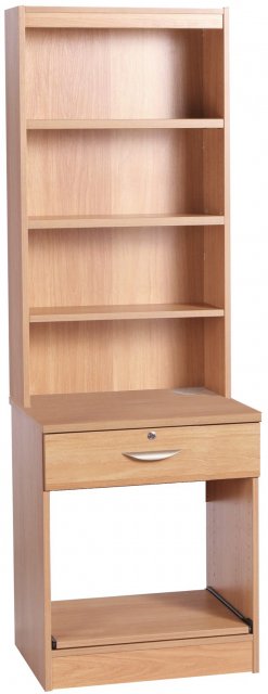 Printer/Scanner Desk Drawer Unit with OSD Hutch