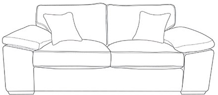 Buoyant Dexter 3 Seater Sofa