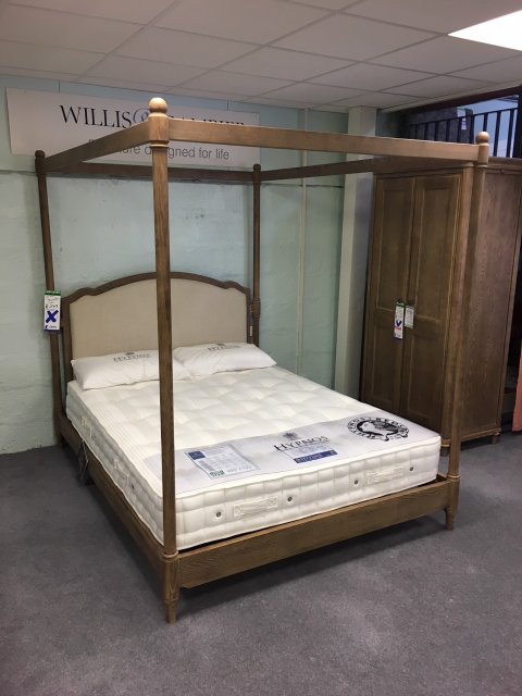 Clearance Willis Gambier Elle 5 0 150cm Kingsize 4 Poster Bed