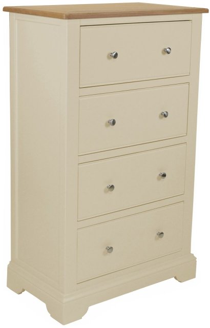 Living Homes Collection Hampton 4 Drawer Tall Chest Chest Of