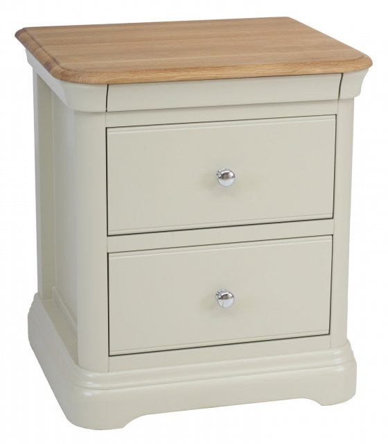 Cromwell Large 2 Drawer Bedside