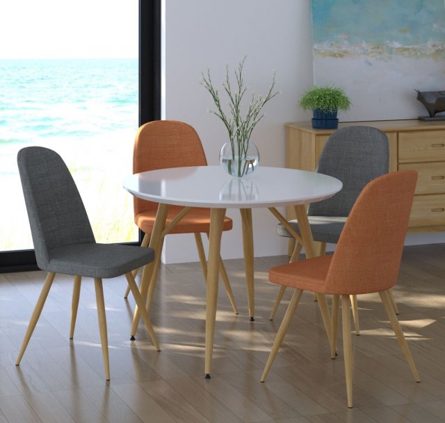 Portofino Table & 4 Chair Set