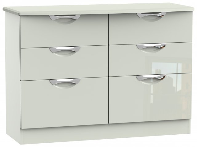 Welcome Cambridge 6 Drawer Midi Chest