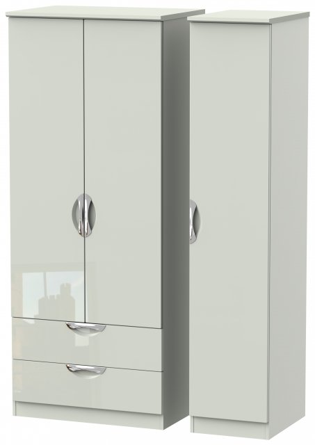 Welcome Cambridge Triple 2 Drawer Robe