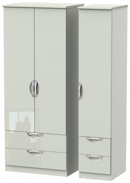 Welcome Cambridge Triple 2 Drawer + Drawer Robe