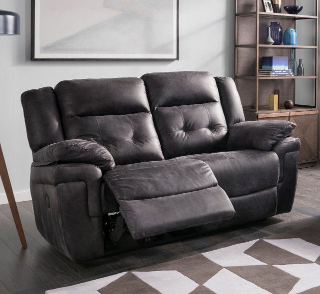 La Z Boy Augustine 2 Seater Reclining, Lazy Boy Leather Sofa And Recliner Set