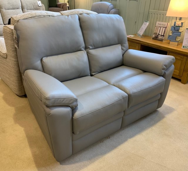 Clearance Parker Knoll Hampton 2 Seater Fixed Sofa in Leather Sofas