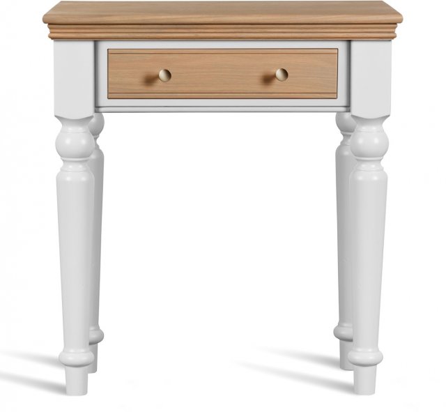 Hambledon Small Hall Table with 1 Drawer - Oak Drawer