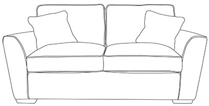 Buoyant Fantasia 3 Seater Sofa