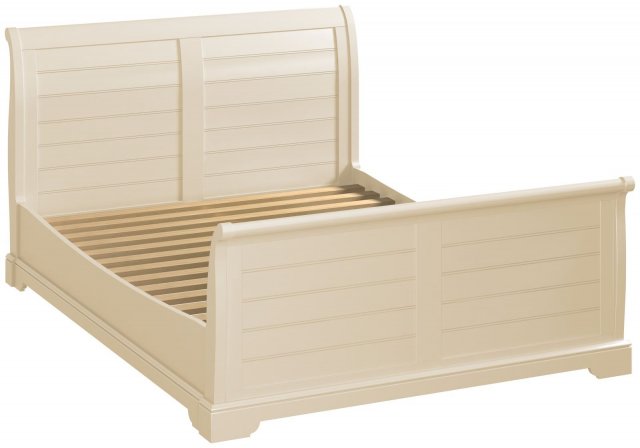 Hampton 4'6' (135cm) Double Sleigh Bed