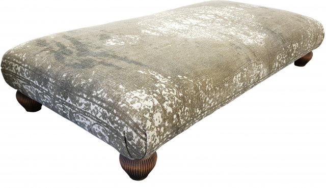 Tetrad Jacaranda Large Rectangular Footstool (Plain Top)