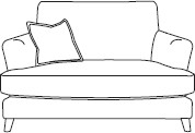 Living Homes Olivia Loveseat