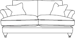 Living Homes Lacey Medium Sofa