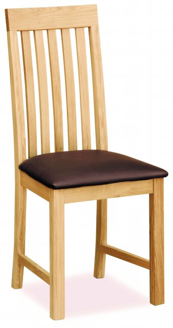 Thurso Dining Chair with PU Seat (Pair)