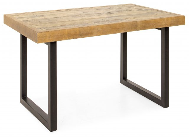 Nickel 135cm Fixed-Top Dining Table