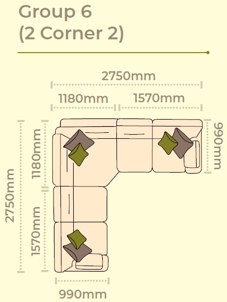 Alstons Aalto Corner Group 6 (2 Corner 2)