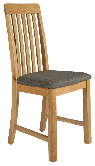 Aviemore Dining Vertical Slatted Dining Chair (Pair)