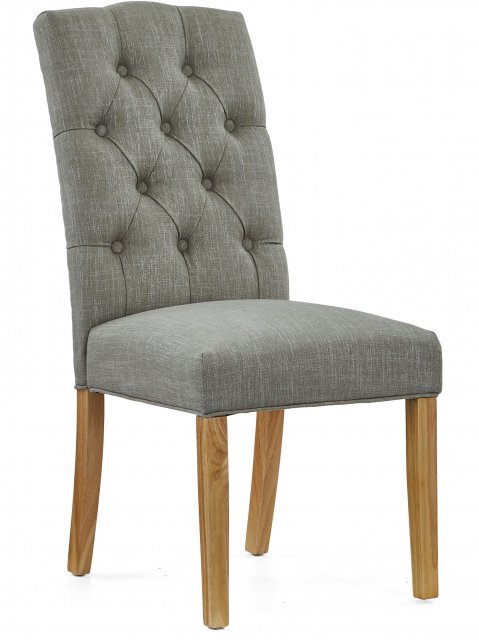 Edinburgh Button-Back Dining Chair (Pair)