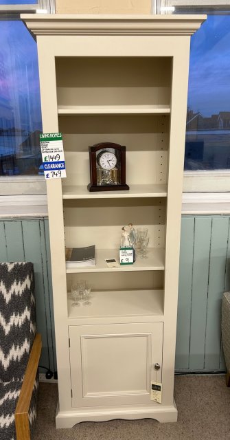 Clearance - Andrena Barley 27" Bookcase with Bottom Door