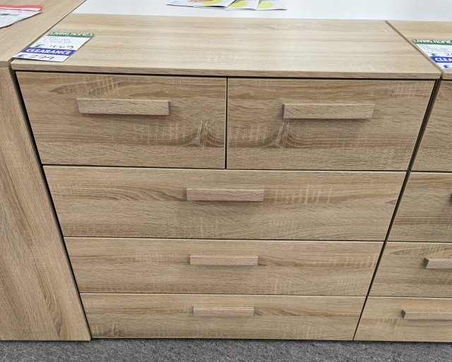 Clearance - Rauch Rivera 5 Drawer Chest