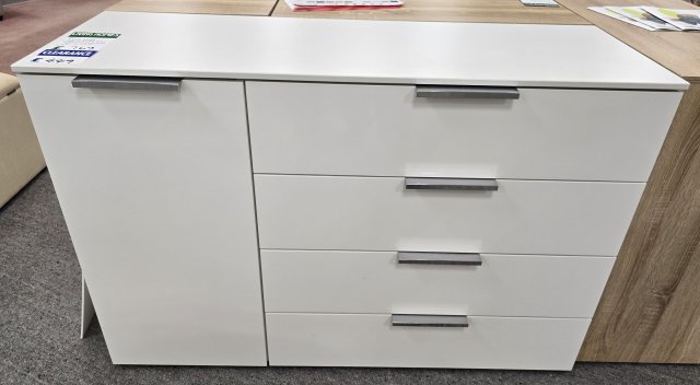 Clearance - Rauch Aldono Deluxe 1 Door 4 Drawer Chest