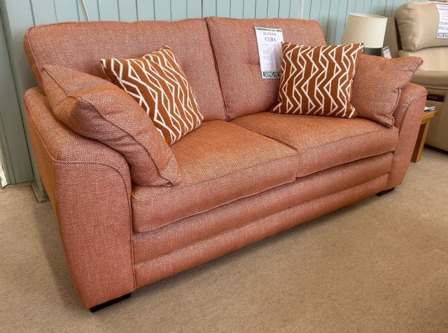 Clearance - Alstons Cuba 3 Seater Sofa & Ottoman