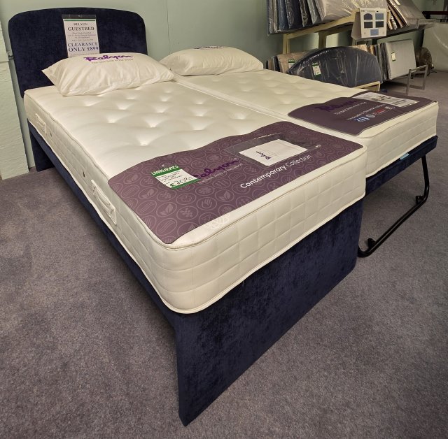 Clearance - Relyon Guestbed 2 x 90cm Pocket Sprung Mattresses + Headboard