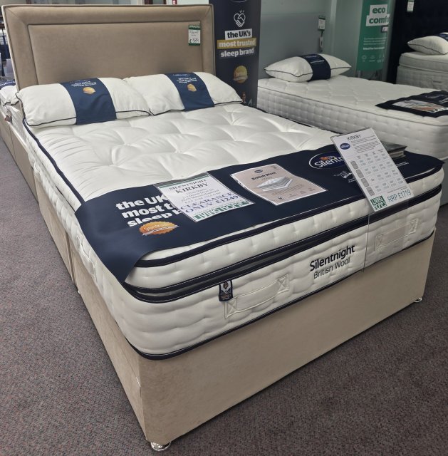 Clearance - Silentnight Kirkby 4'6' (135cm) 2+2 Drawer set + Malvern Headboard