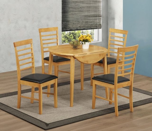 Hanover Round Drop-Leaf Table & Chair Set