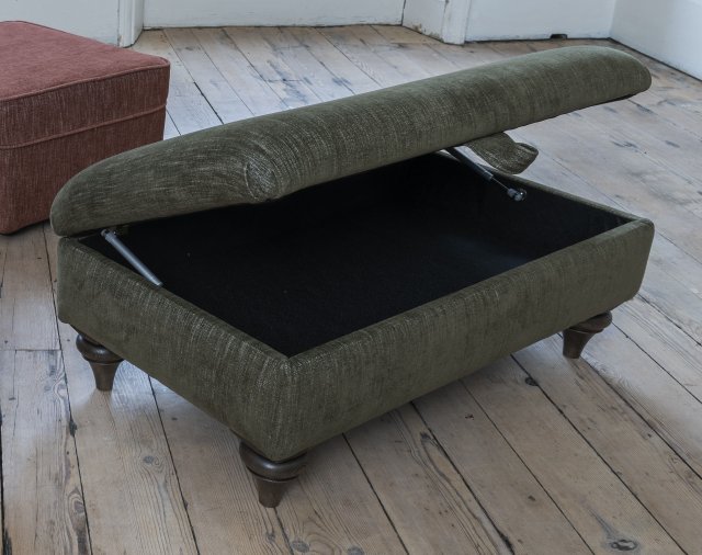 Alstons Darwin Legged Ottoman