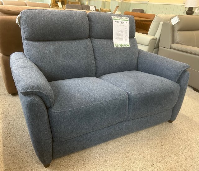 Clearance - HTL Virginia 2 Seater Fixed Sofa in Belfast Fabric