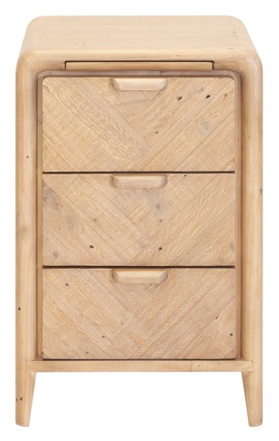 Aurora Small 3 Drawer Bedside