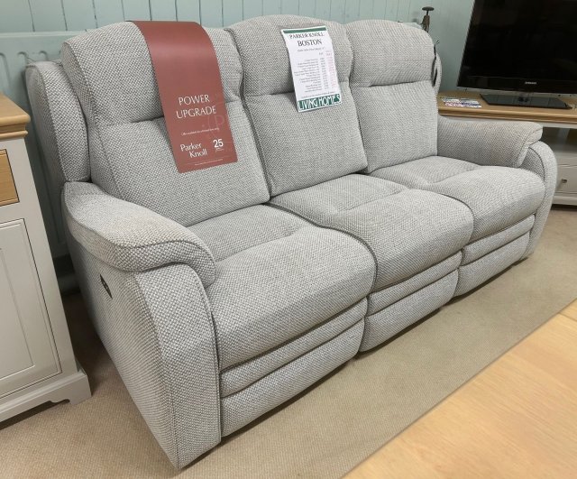 Clearance - Parker Knoll Boston 3 Seater Manual Reclining Sofa