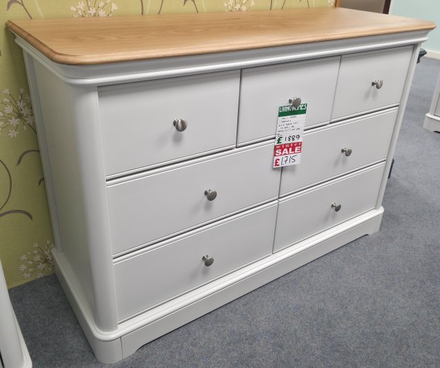Clearance - Hill & Hunter Chartwell 4+3 Drawer Chest