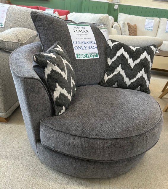 Clearance - Buoyant Luman Cuddler Swivel Chair