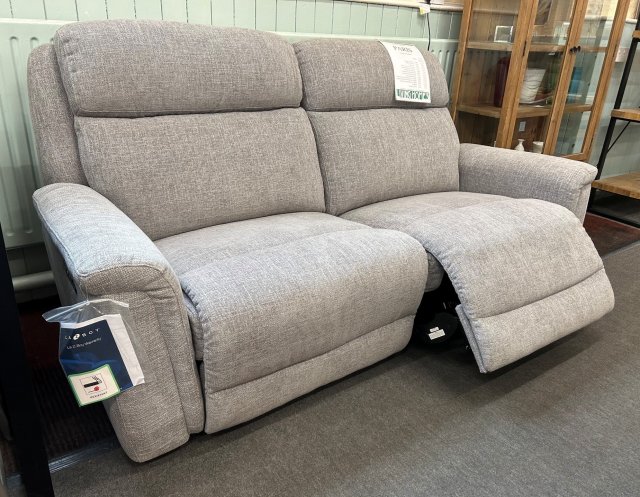 Clearance - La-z-Boy Paris 3 Seater Power Reclining Sofa & Manual Reclining Chair