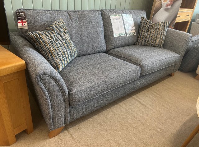 Clearance - Alstons Emelia 4 Seater Sofa, Chair & Footstool