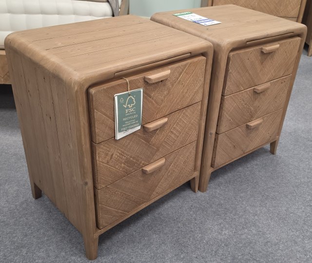 Clearance - Baker Aurora Large Bedsides (PAIR)