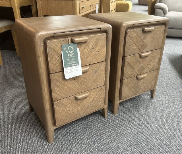 Clearance - Baker Aurora Small Bedsides (PAIR)