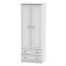 Welcome Bude Tall 2ft 6in 2 Drawer Wardrobe