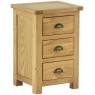 Portbury 3 Drawer Bedside Chest