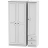 Welcome Bude Triple Plain + Drawer Wardrobe