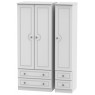 Welcome Bude Triple 2 Drawer + Drawer Wardrobe